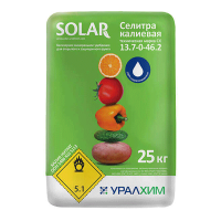 Калиевая селитра (нитрат калия) техническая марка СХ, 25 кг