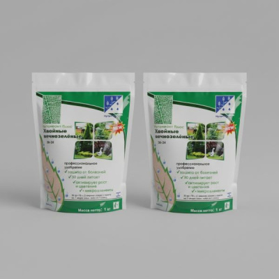 Нутривант Плюс Хвойные вечнозелёные 0-36-24, 1 кг