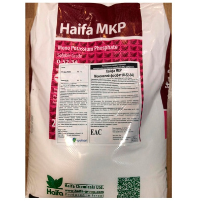 Монокалийфосфат, Хайфа МКР, 0:52:34, 25 кг