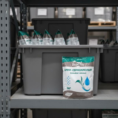 Цинк сернокислый (цинковый купорос), 1 кг