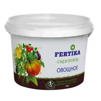 Фертика ОМУ Овощное, NPK 10:5:8 + МЭ, 5 кг