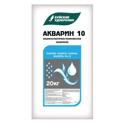 Акварин 10, 20:5:10+МЭ, 20 кг