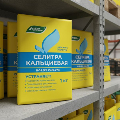 Селитра кальциевая (нитрат кальция) N-14.9, CaO-27, 1 кг