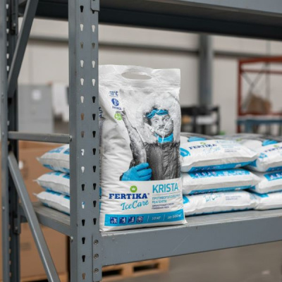 Противогололедный Материал/Реагент Фертика IceCare Krista, 10 кг