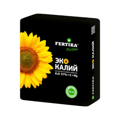 Эко Калий с микроэлементами, NPK К2О:37+S+Mg, 25 кг