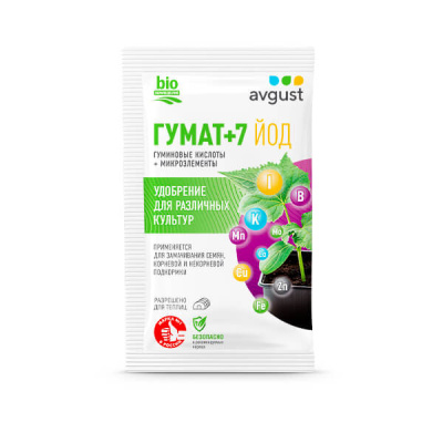 Гумат +7 ЙОД, 25 г