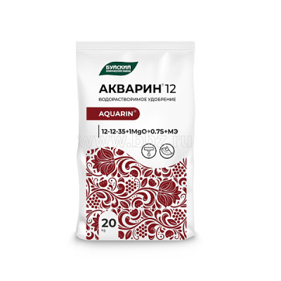 Акварин 12, 12:12:35 + 1MgO+0.7S + МЭ, 20 кг