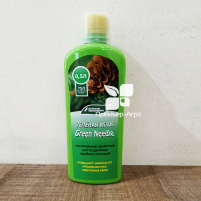 Зеленая игла  Жидкое концентрированное удобрение, 500 мл